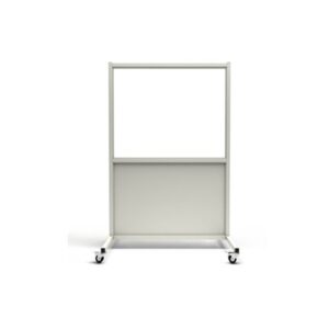 Mobile Leaded Barrier With 76.2cm x 122cm Window