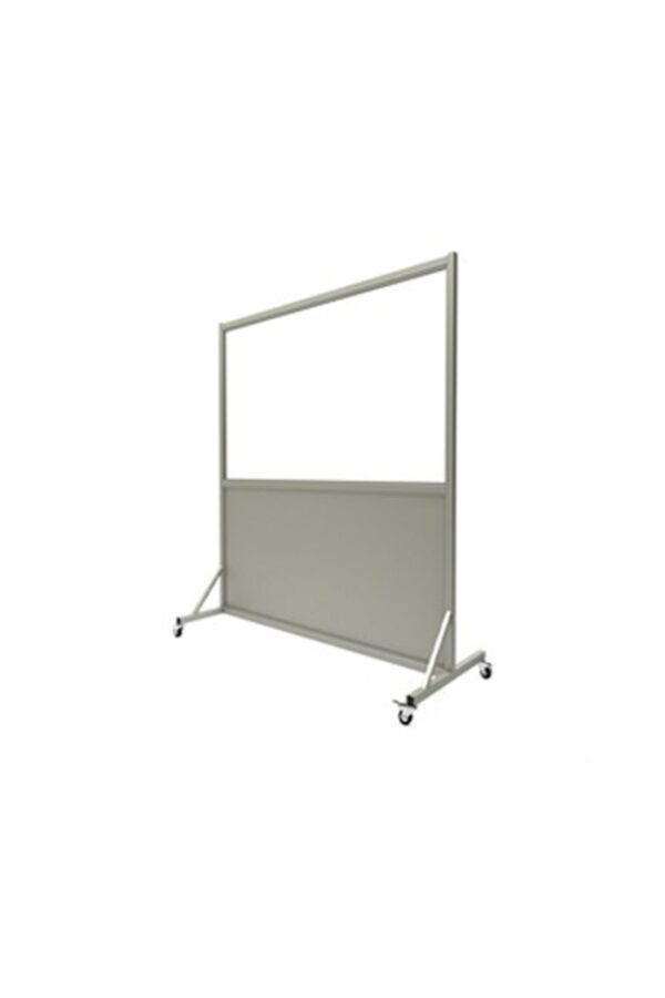 Mobile Leaded Barrier with 91.5cm x 182.9cm Window